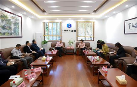 柳州市稅務局領(lǐng)導到公司調(diào)研指導稅務工作