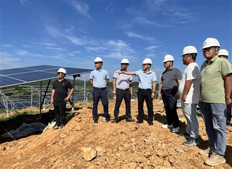 陶禮智到基礎分公司項目調(diào)研指導工作