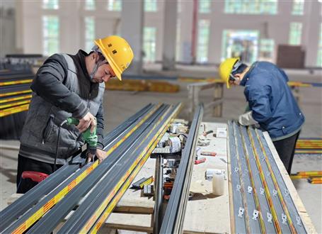 【真抓實(shí)干 奮勇爭先】冶建第一分公司項(xiàng)目：復(fù)工復(fù)產(chǎn) 奮力沖刺